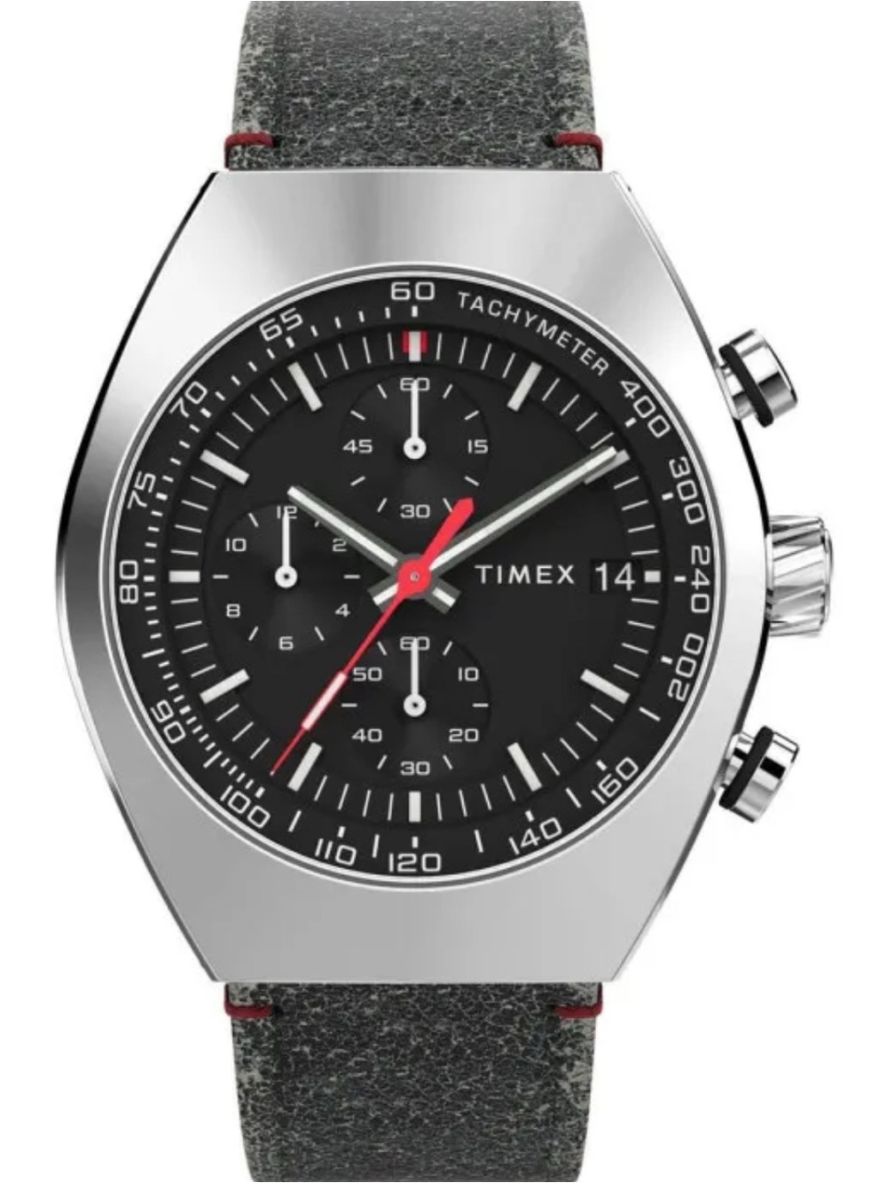 Timex Legacy Tonneau Chronograph Black Dial Men's Watch TW2W50000